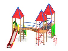 Игровые комплексы для детского сада КД-62