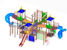 Игровые комплексы для детских площадок ДОК-30