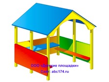 Детский игровой домик в Челябинске ДИД-09