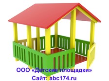 Детский домик для детской площадки недорого ДИД-17