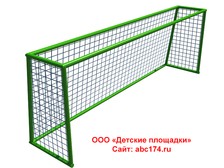 Ворота футбольные с сеткой ВВ-01