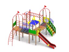 Игровые комплексы для детского сада КД-63