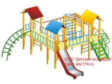 Стоимость детских игровых комплексов КД-74