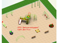 Производство детских игровых площадок ДИП-08