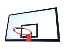 Баскетбольный щит с кольцом с сеткой  (оргстекло 20 мм) СБ-04