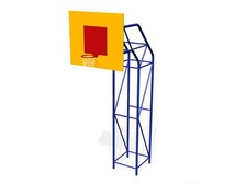 Баскетбольный щит с кольцом на стойке купить недорого СБ-15