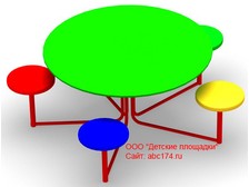 Детский стол для детской площадки ДС-06