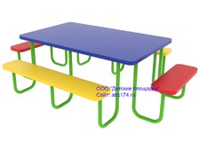 Детский стол для детской площадки купить ДС-28