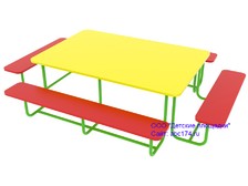 Детский стол для детской площадки купить ДС-28доп