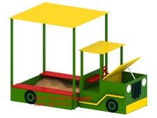 Грузовик - песочница для детской площадки ДП-48
