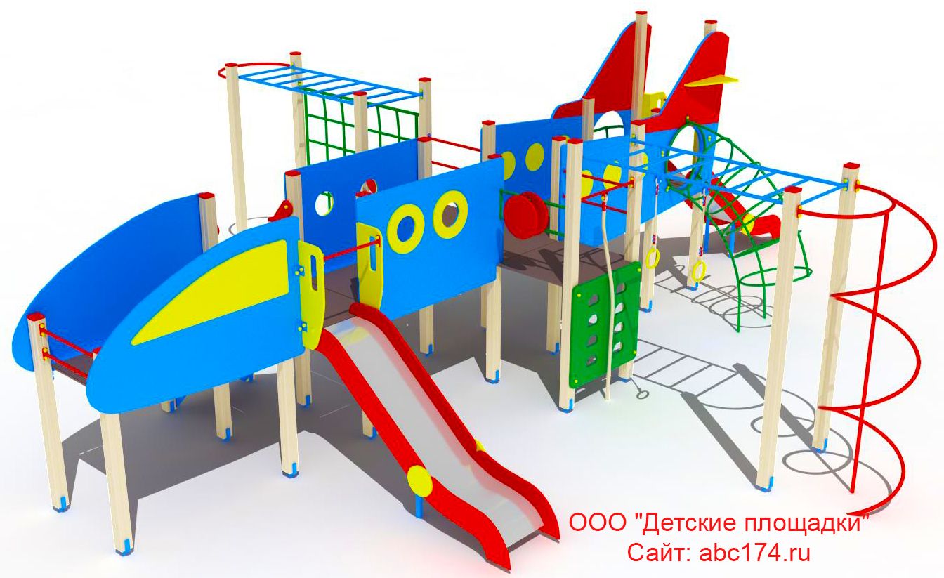 Детская игровая площадка Самолет HERCULES купить в Москве по цене 0 руб.