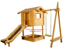 Купить детские деревянные комплексы ДДК-12