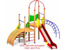 Детский деревянный комплекс Челябинск ДДК-26